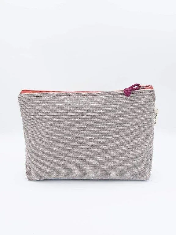 Neceser estampado tapicería reciclada