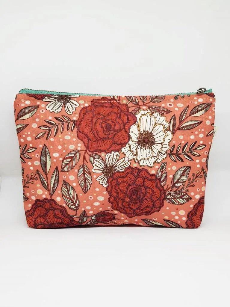 Neceser estampado tapicería reciclada