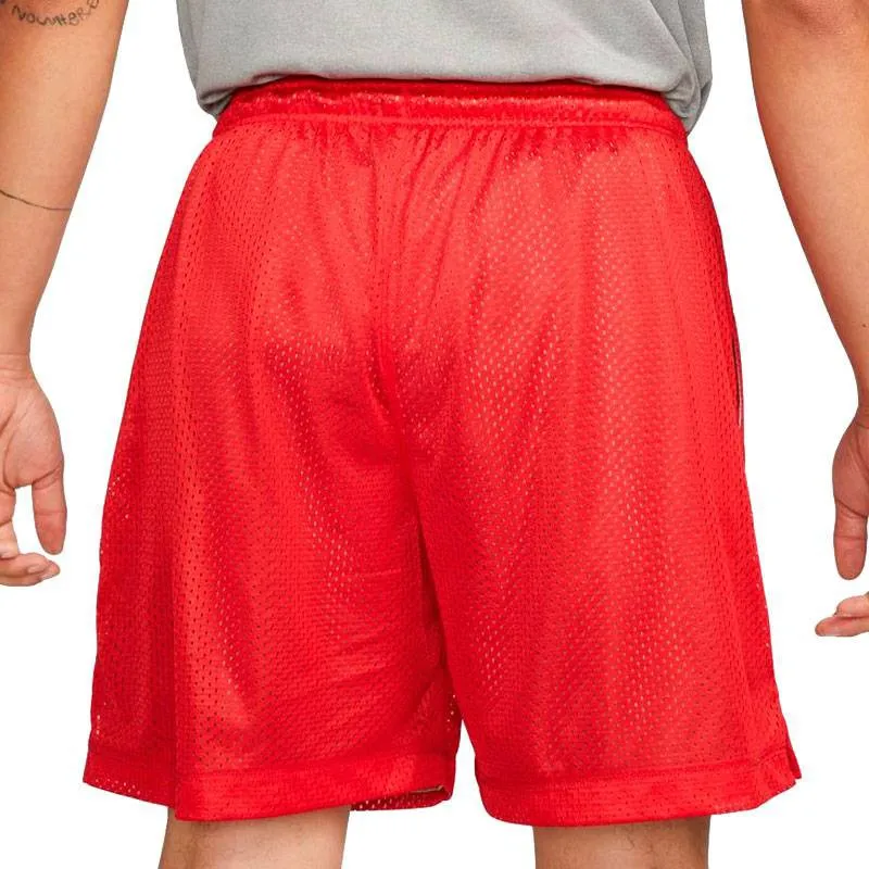NIKE DF STANDARD ISSUE REVERSIBLE SHORT RED