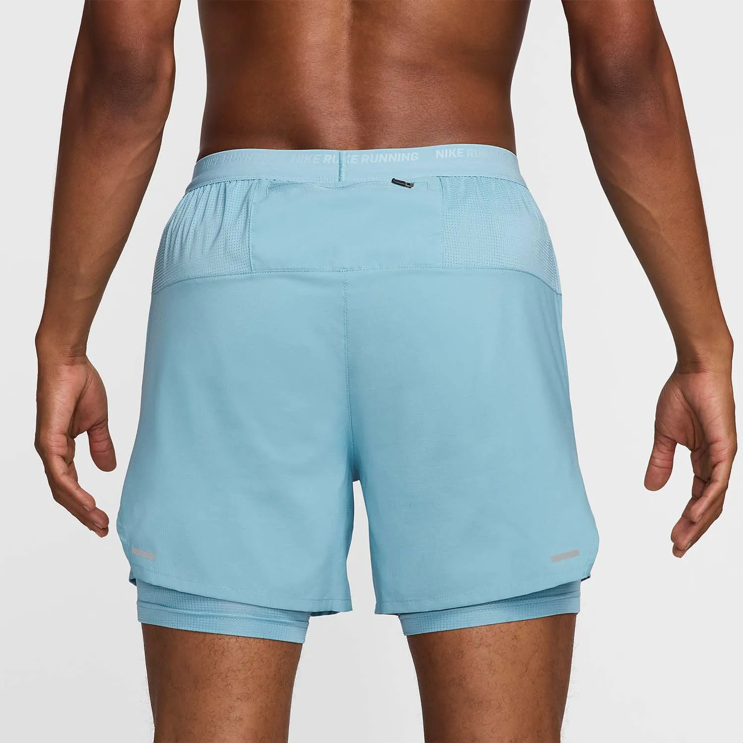 NIKE DRIFIT STRIDE HYBRID 2 IN 1 5IN SHORTS