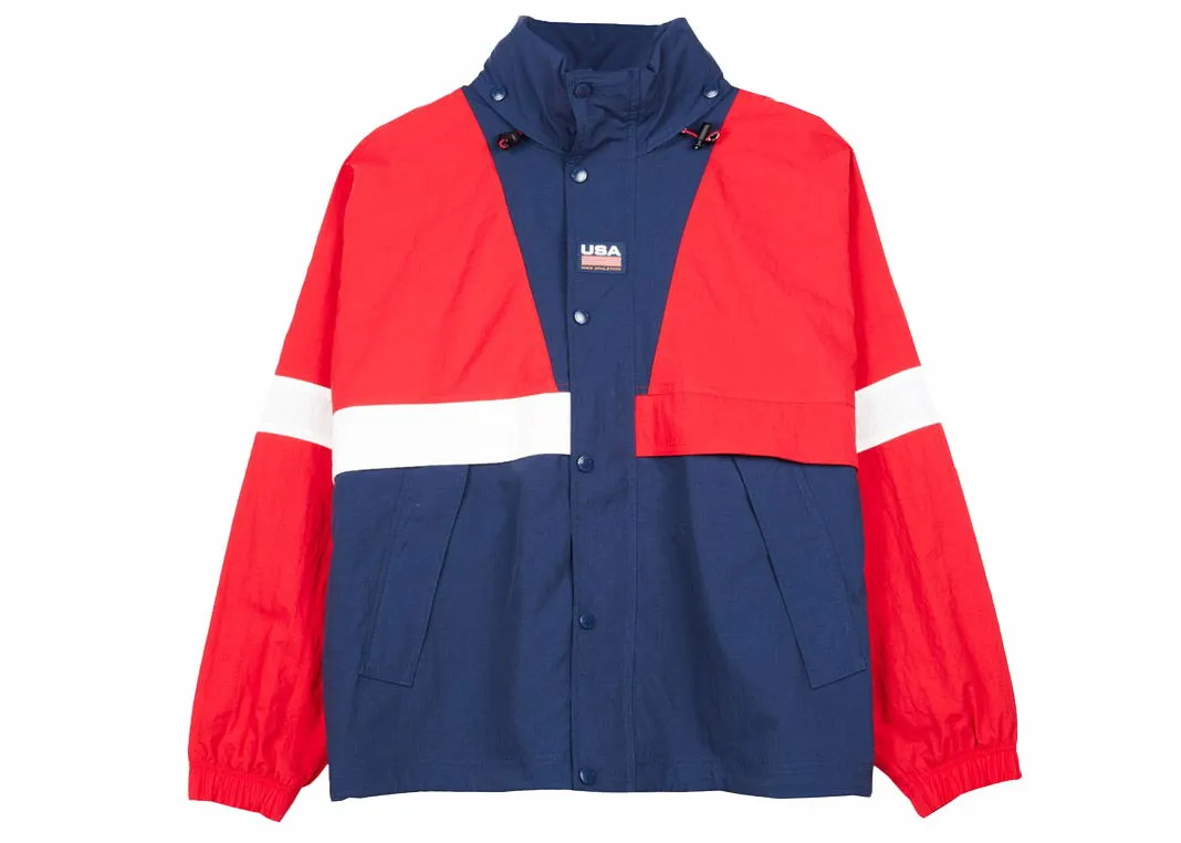 Nike Lab NRG Swoosh USA Dream Team Stripe Jacket Red