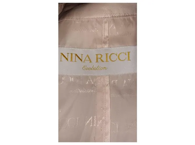 Nina Ricci Gabardinas Rosa Blanco 