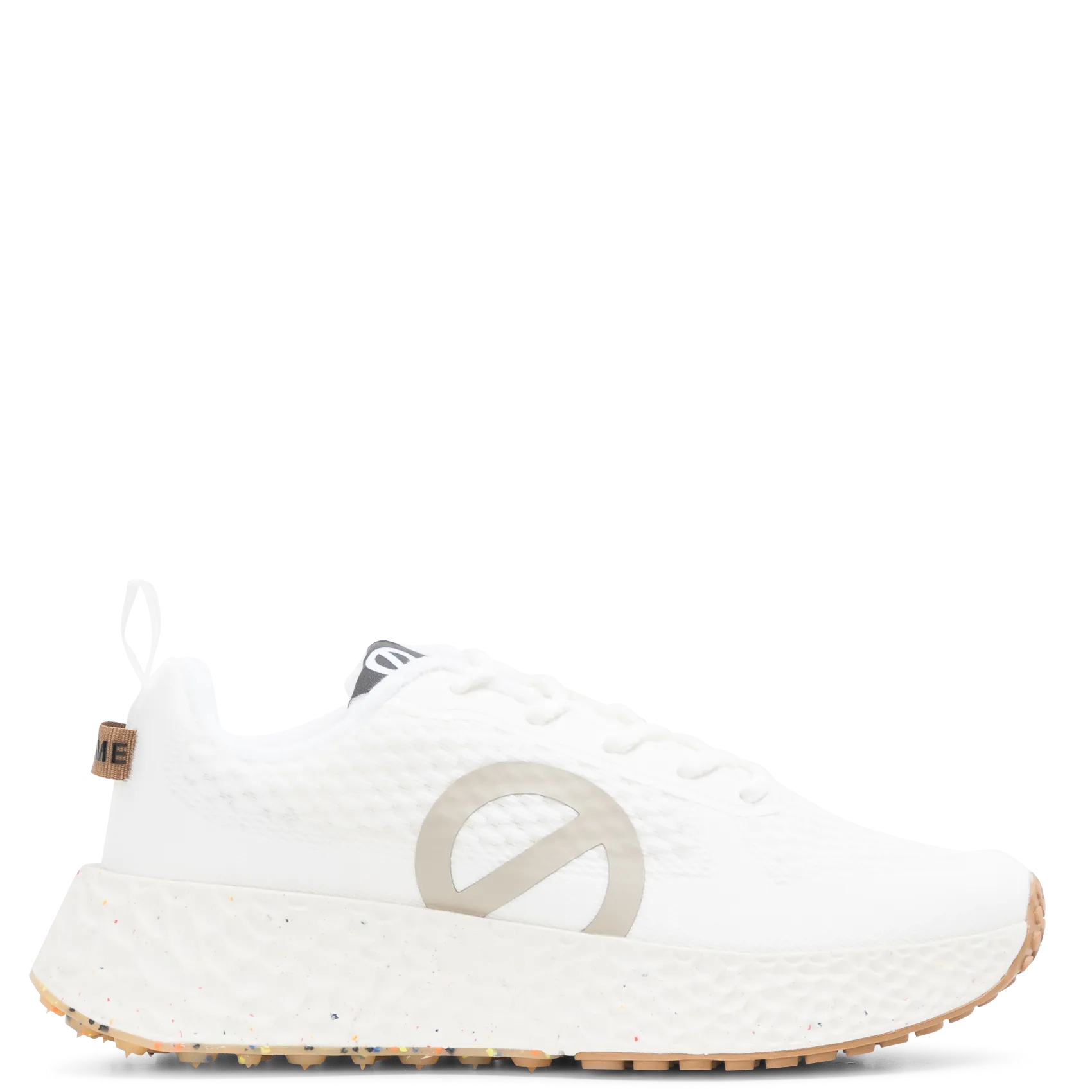 NO NAME CARTER FLY  ZAPATILLAS BAJAS DE MALLA EN BLANCO