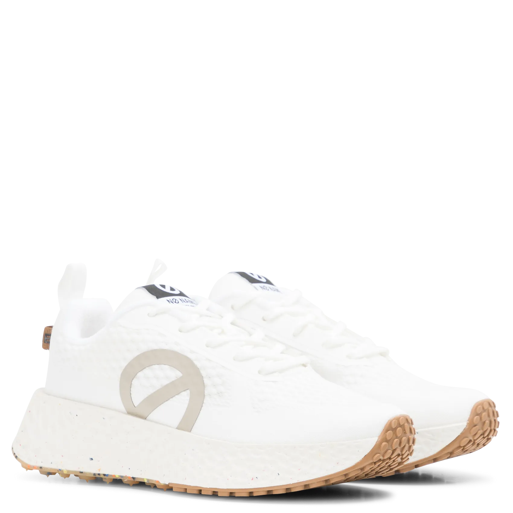 NO NAME CARTER FLY  ZAPATILLAS BAJAS DE MALLA EN BLANCO