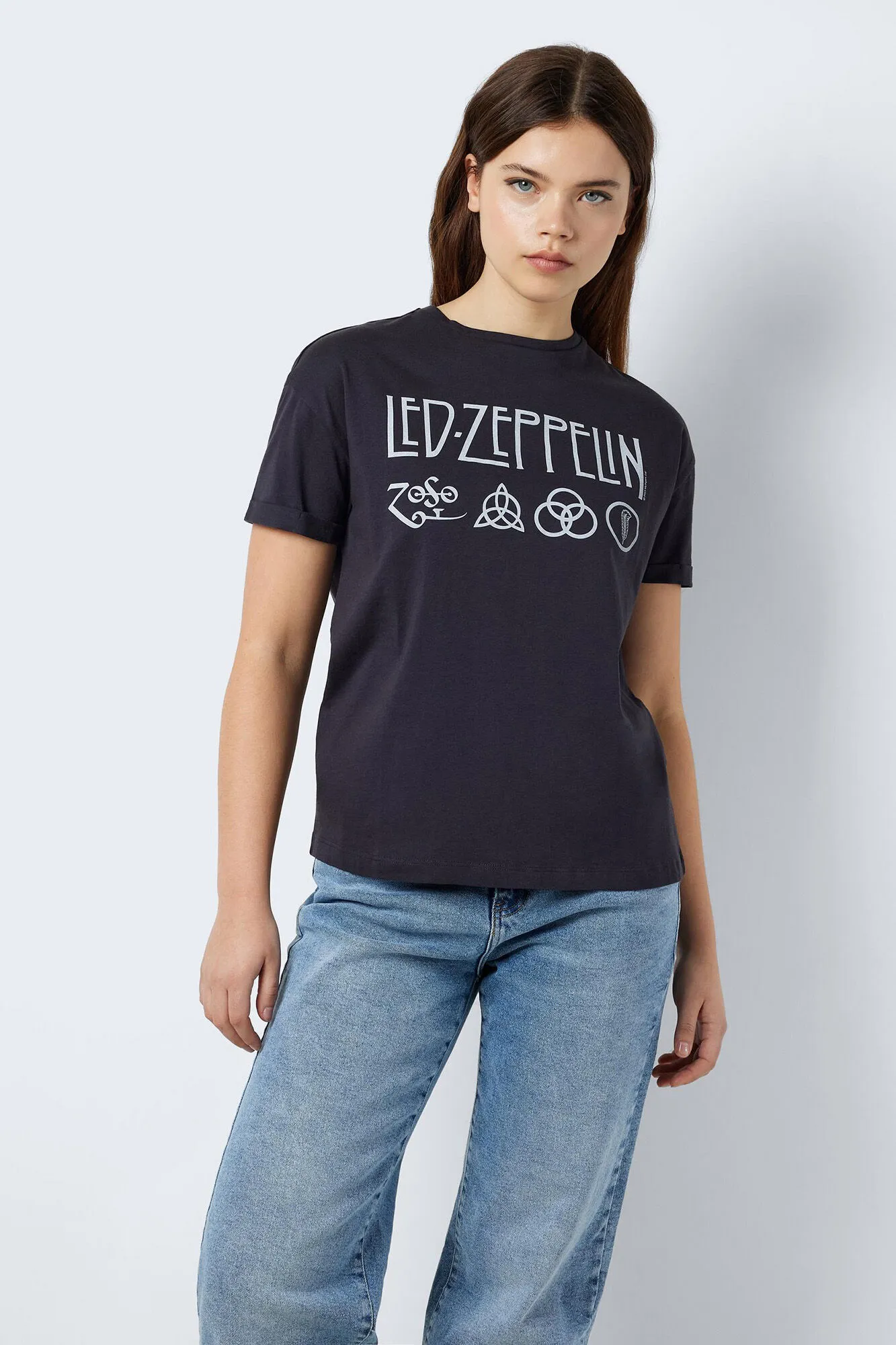 Noisy May Camiseta estampado frontal y trasero