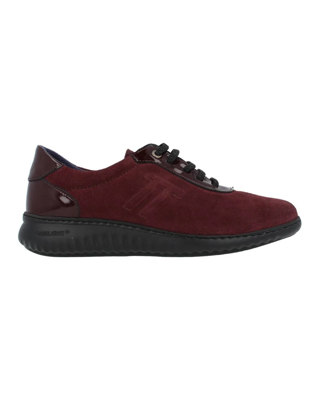 NOTTON  ZAPATO ELáSTICO BURDEOS