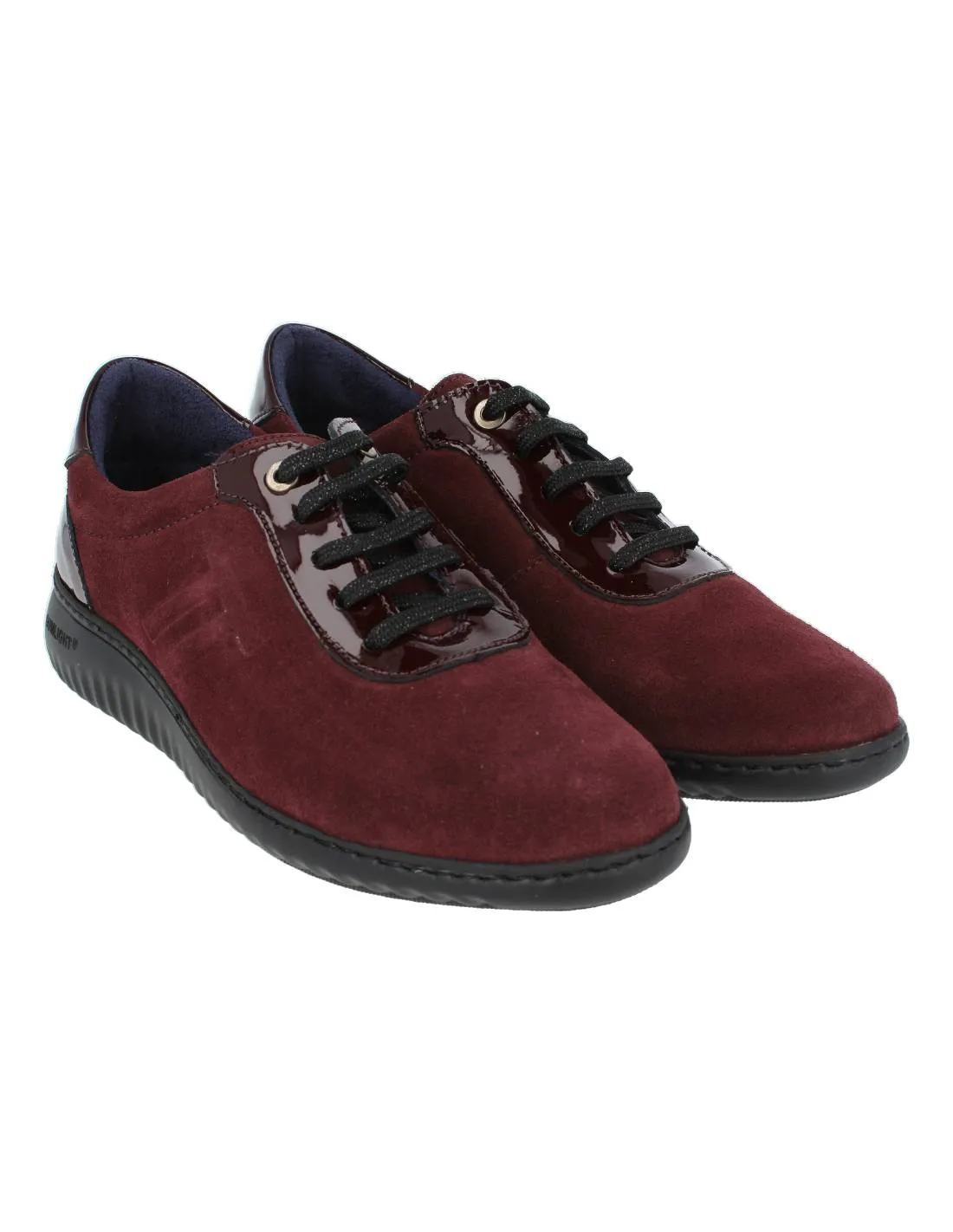 NOTTON  ZAPATO ELáSTICO BURDEOS