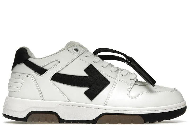 OFFWHITE OUT OF OFFICE OOO 30 MM LOW TOPS BLACK WHITE BLUE