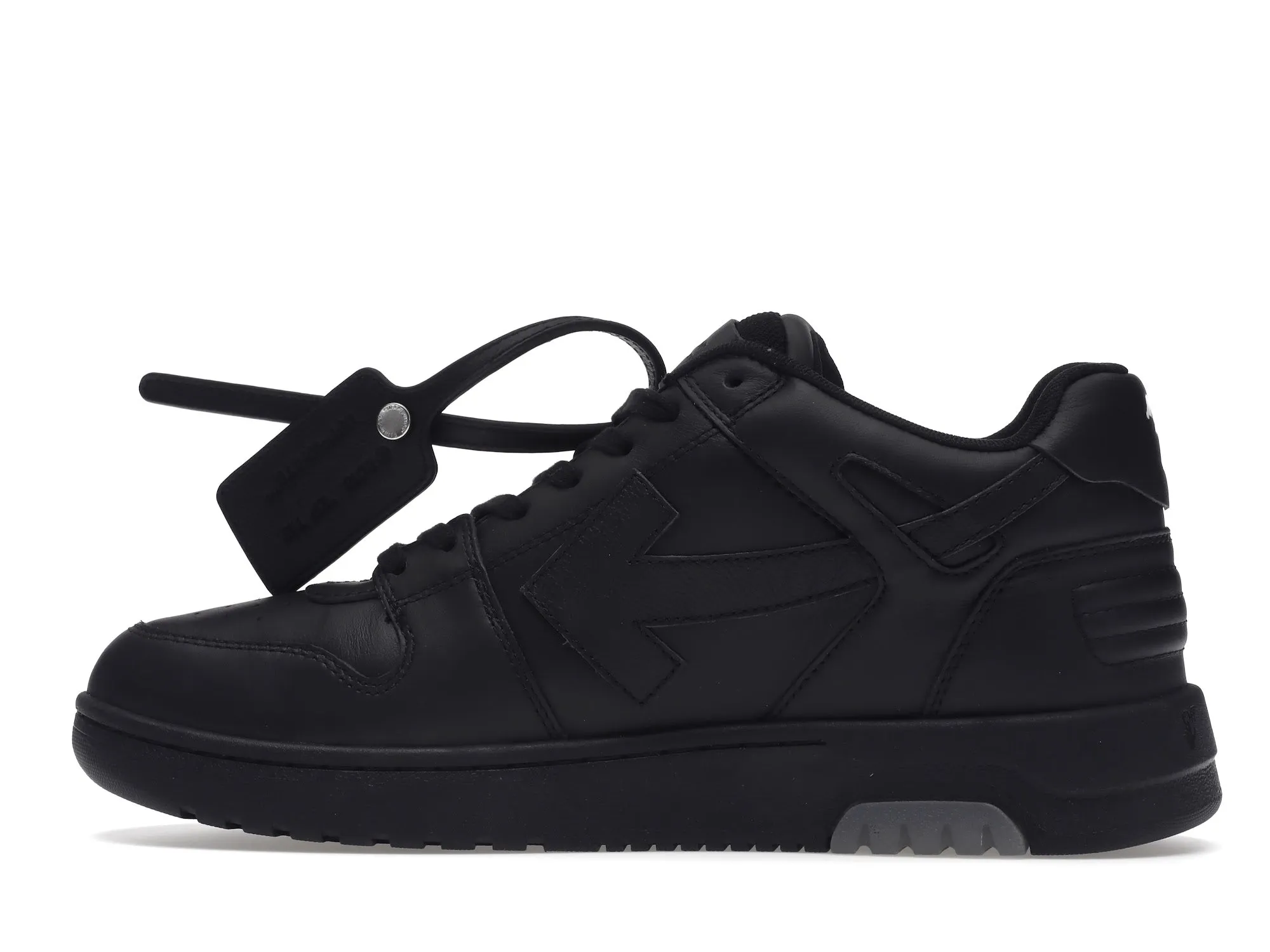 OFFWHITE OUT OF OFFICE OOO FOR WALKING LOW TOPS BLACK WHITE