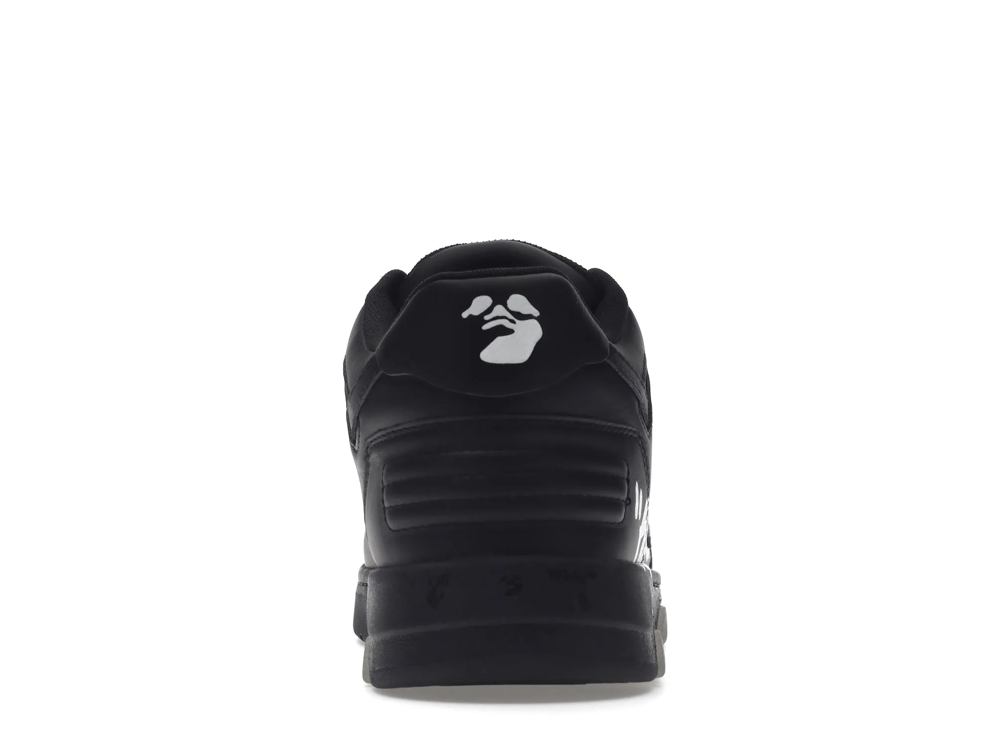 OFFWHITE OUT OF OFFICE OOO FOR WALKING LOW TOPS BLACK WHITE