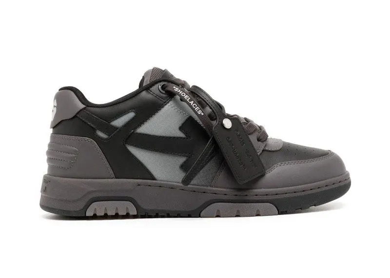 OFFWHITE OUT OF OFFICE OOO LOW TOPS BLACK GRADIENT