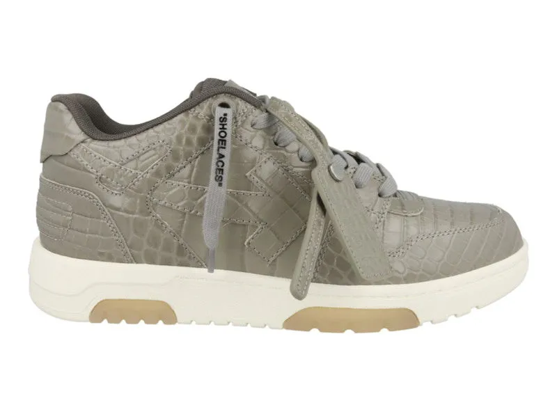 OFFWHITE OUT OF OFFICE OOO LOW TOPS SAND CROC
