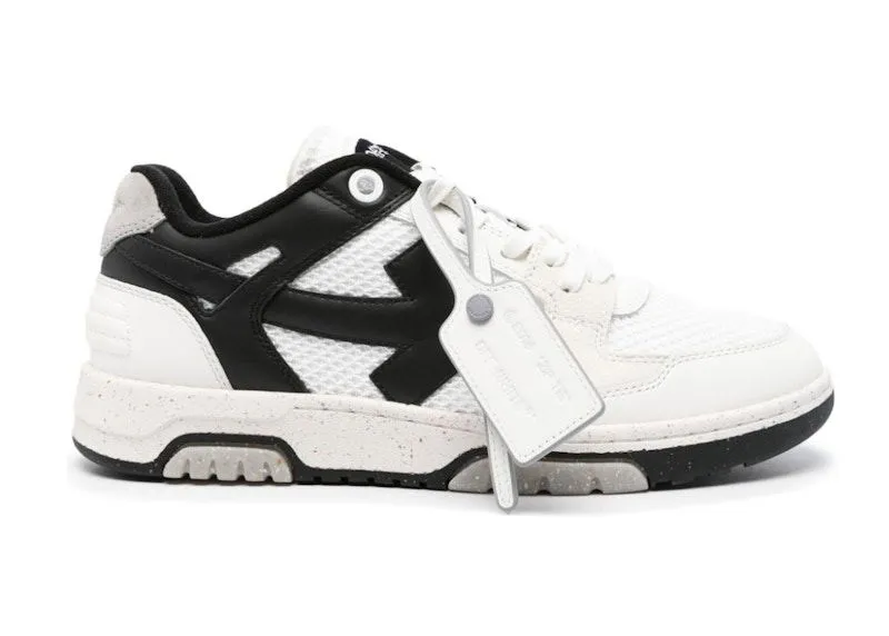 OFFWHITE OUT OF OFFICE OOO LOW TOPS WHITE BLACK