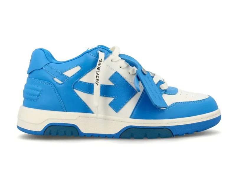 OFFWHITE OUT OF OFFICE OOO LOW TOPS WHITE BLUE (FW22)