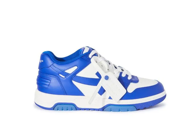 OFFWHITE OUT OF OFFICE OOO LOW TOPS WHITE BLUE