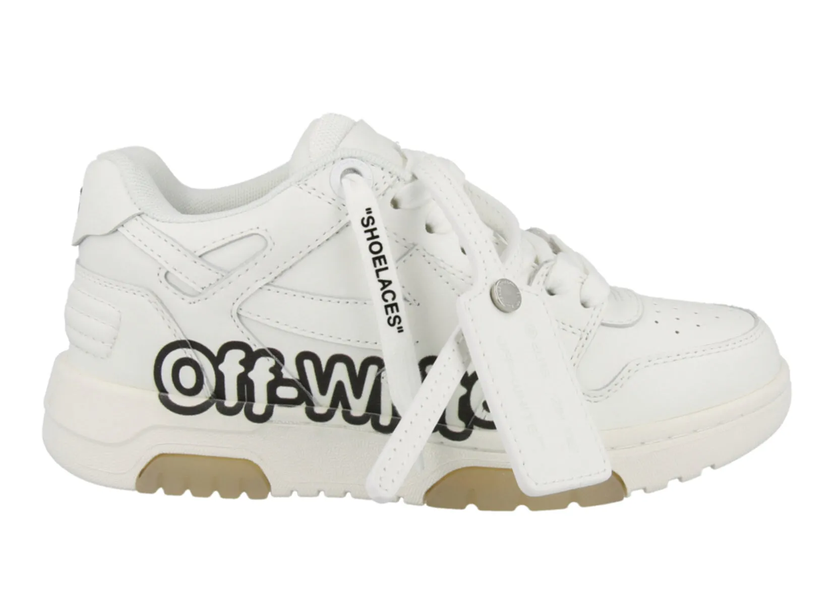 OFFWHITE OUT OF OFFICE OOO OFFWHITE LOW TOPS WHITE BLACK