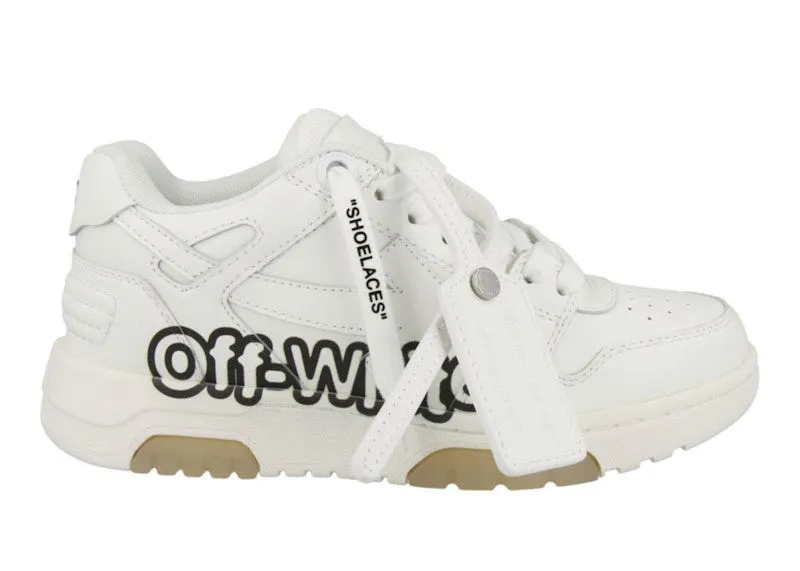 OFFWHITE OUT OF OFFICE OOO "" LOW TOPS WHITE BLACK W