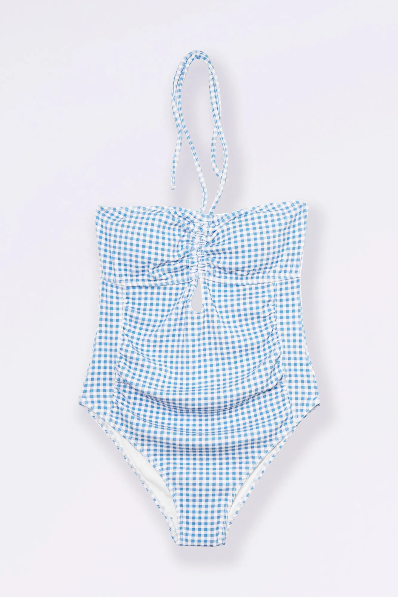 Ohma! Bañador premamá estampado vichy