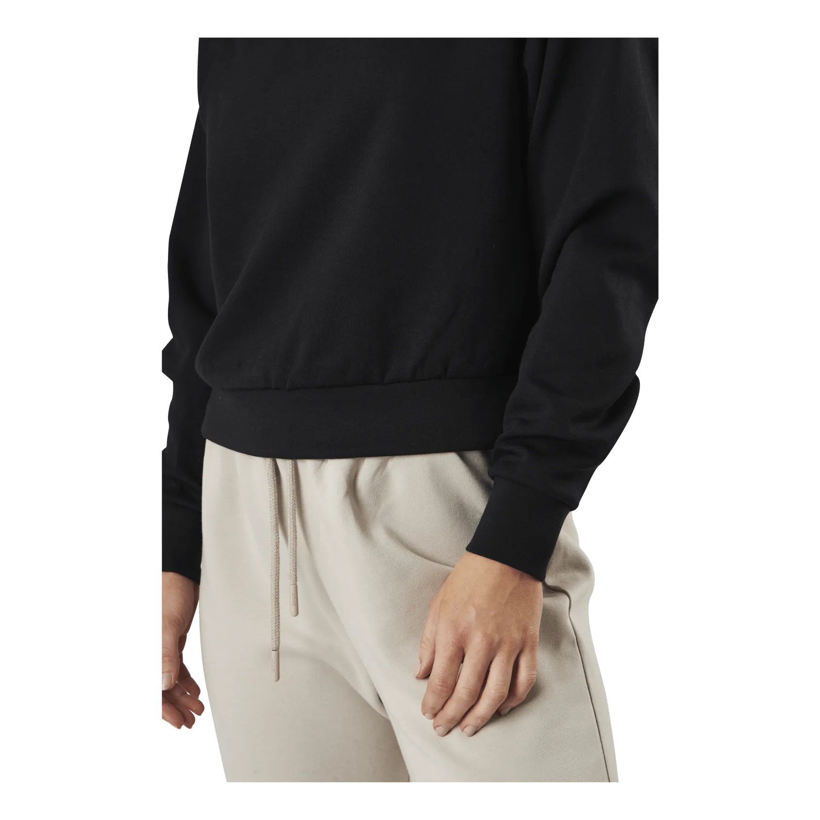ONLY JOY L/S RAGLAN ONECK SWT BLACK