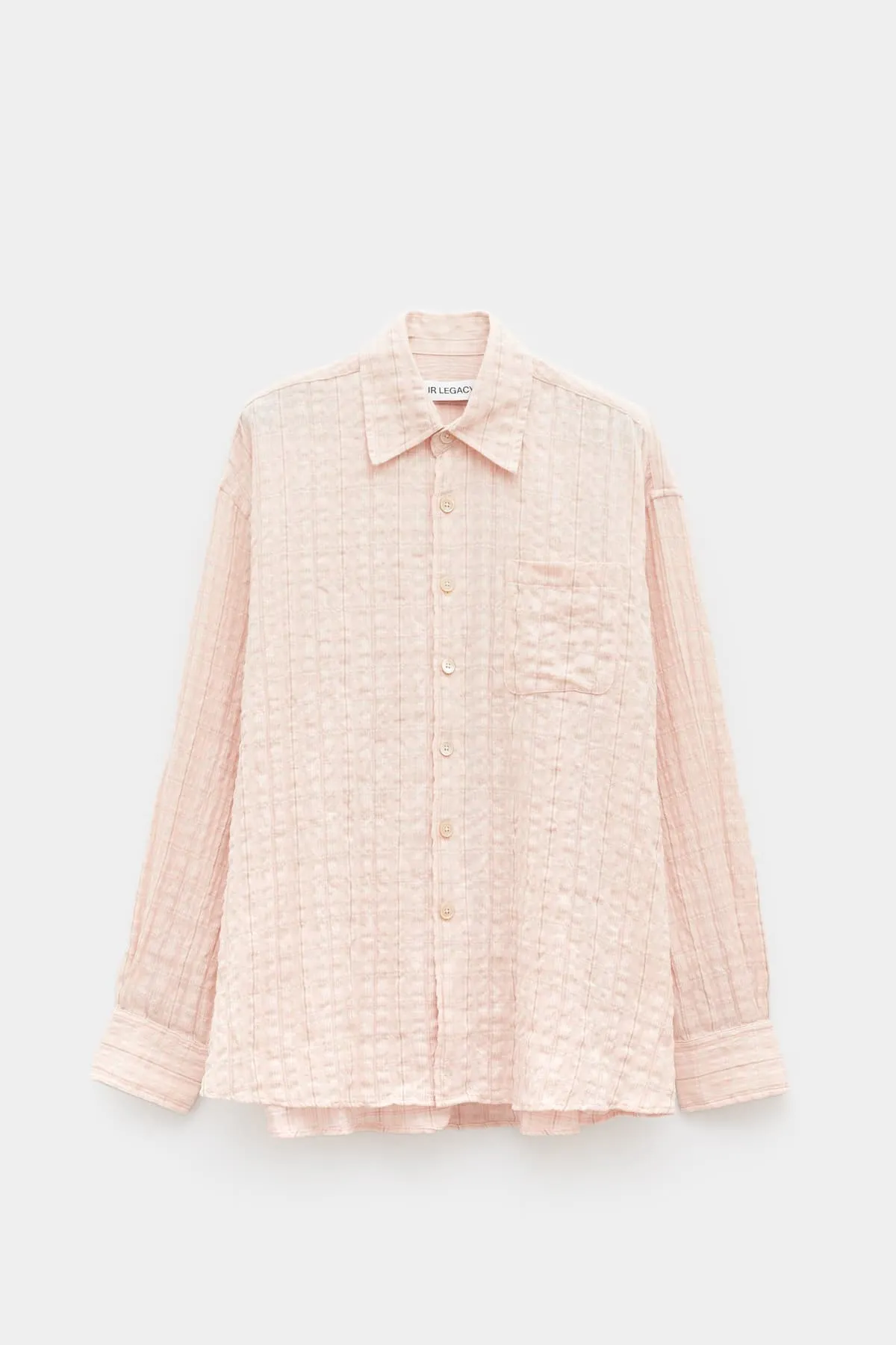 OUR LEGACY PINK PICNIC CHECK BORROWED SHIRT