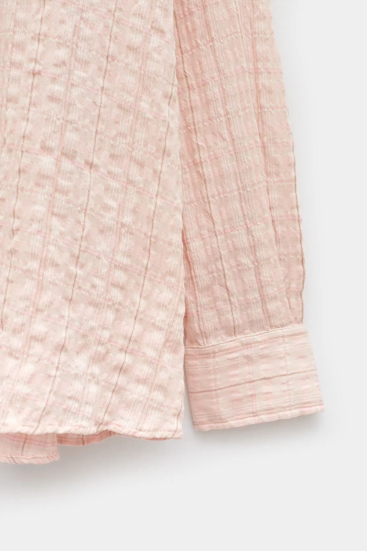 OUR LEGACY PINK PICNIC CHECK BORROWED SHIRT