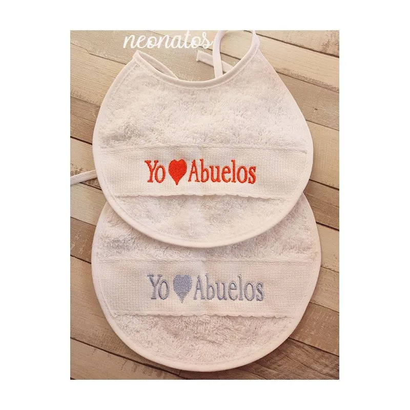 Pack baberos bebé Abuelos