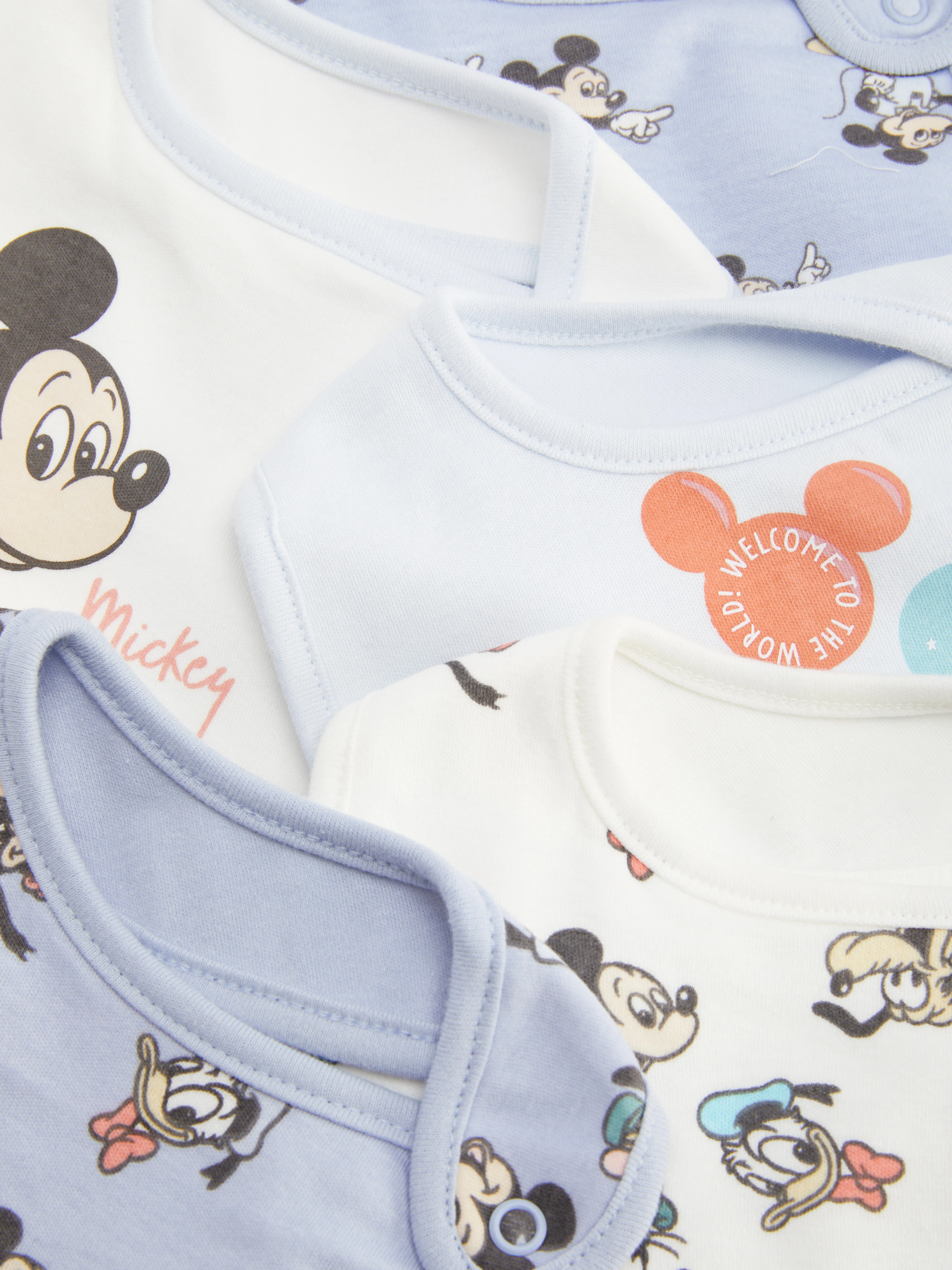 Pack de 5 baberos Mickey Mouse & Friends de Disney