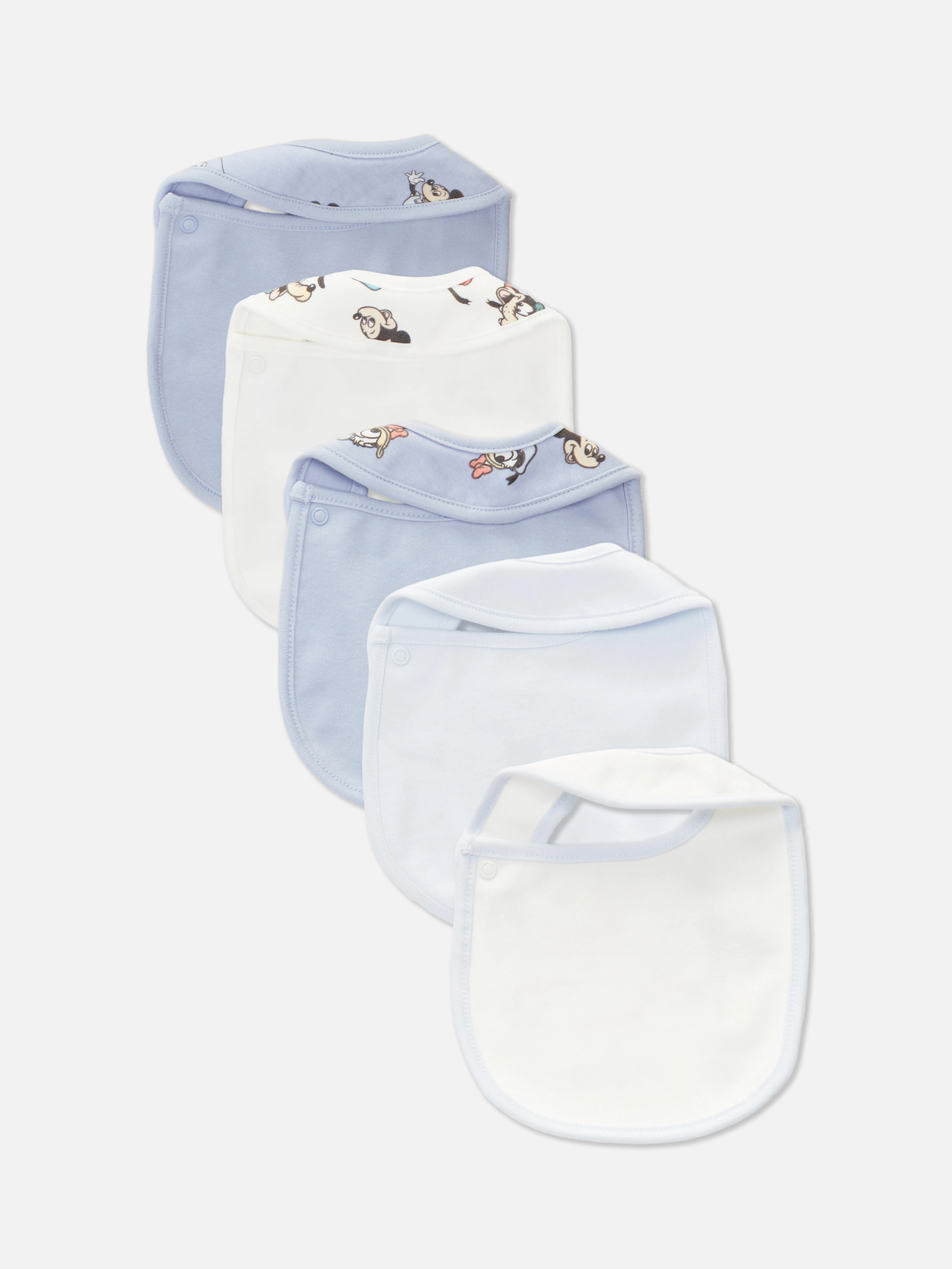 Pack de 5 baberos Mickey Mouse & Friends de Disney