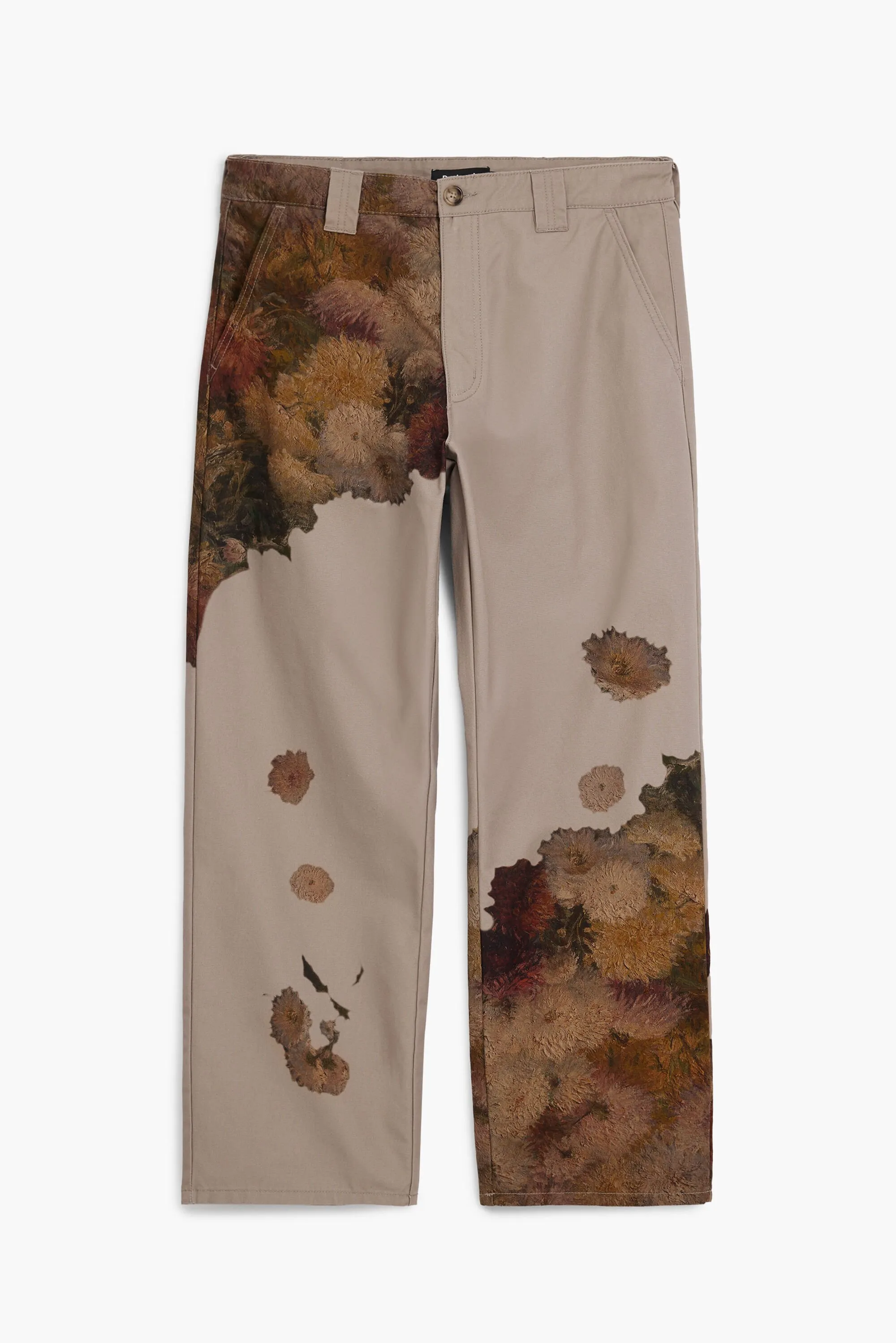 Pantalón estampado flores