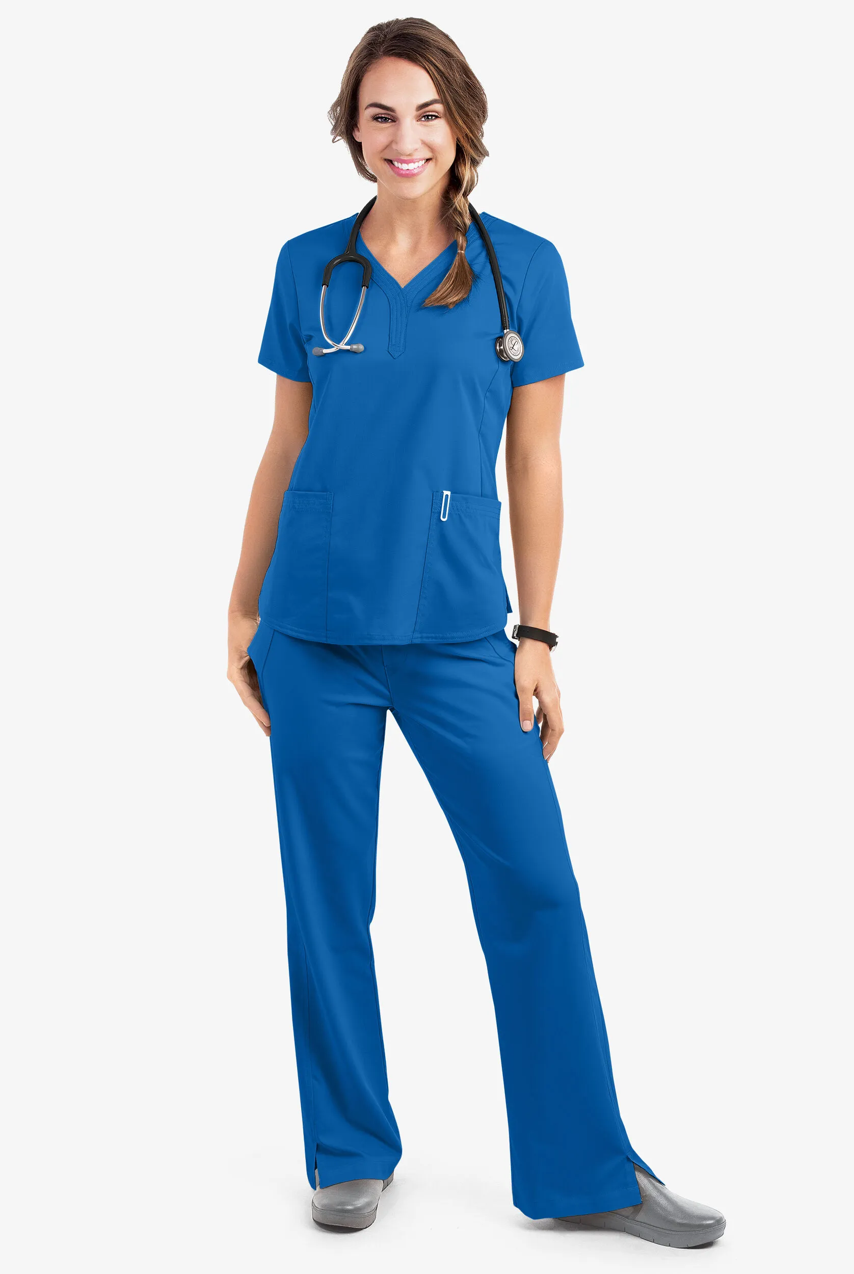 Pantalón médico Healing Hands Purple Label STRETCH Taylor Tall con 2 bolsillos para mujer