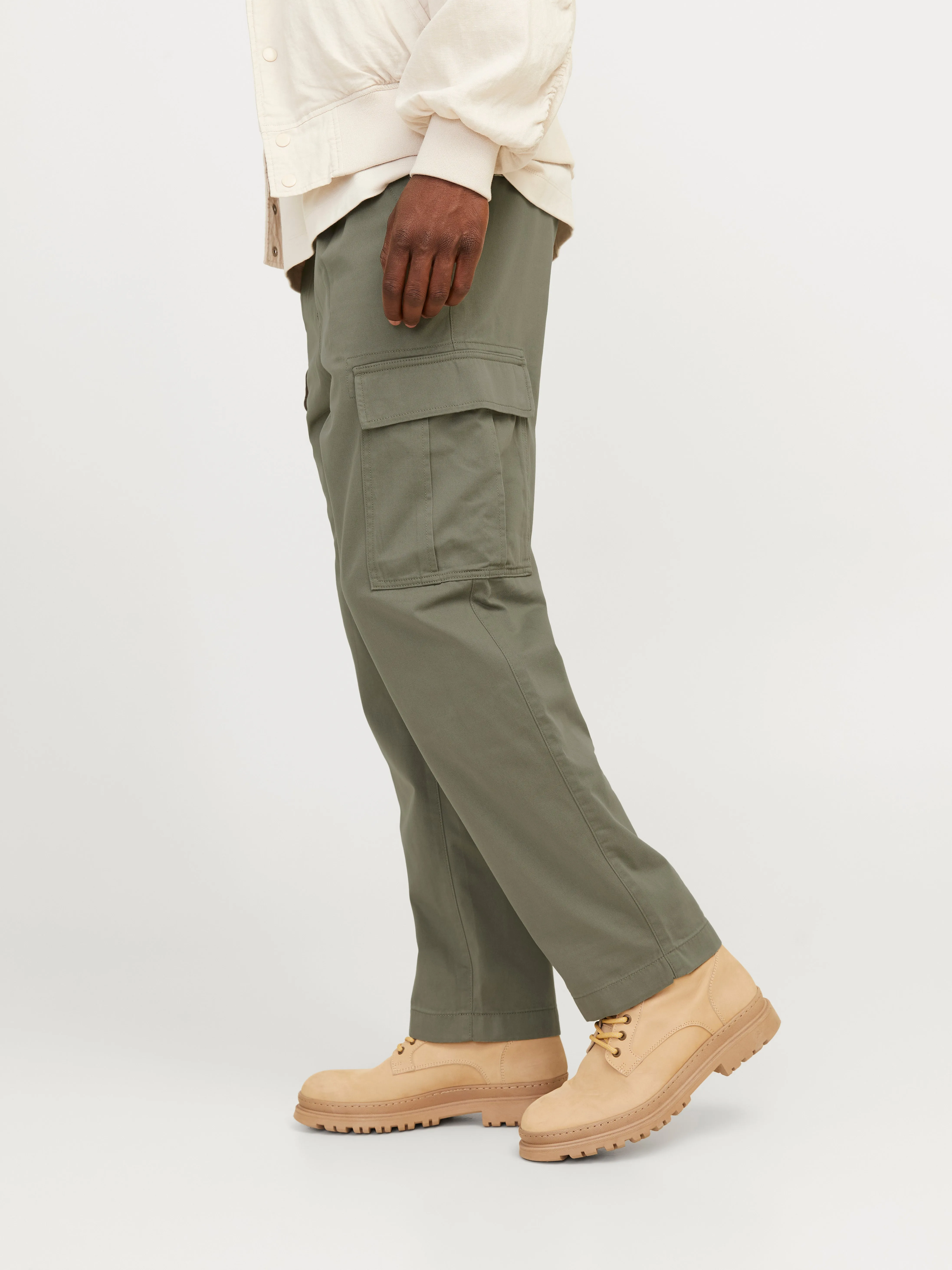 Pantalones cargo Corte loose | Verde intermedio | Jack & Jones®
