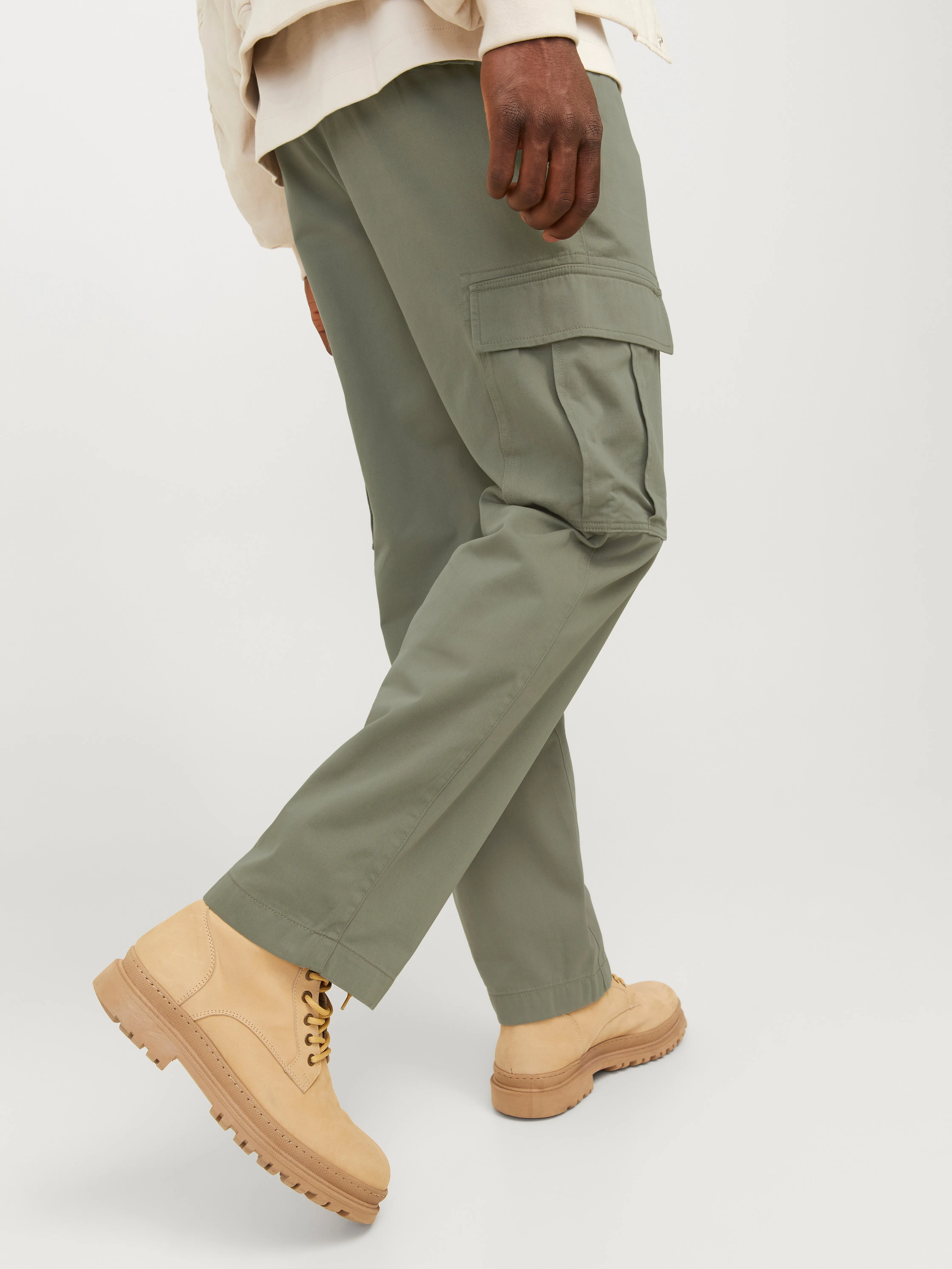 Pantalones cargo Corte loose | Verde intermedio | Jack & Jones®