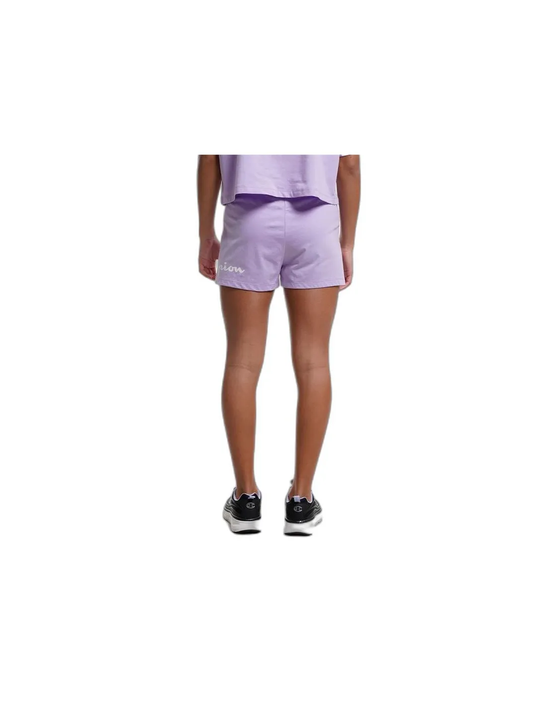 Pantalones Champion Shorts Lila Niña