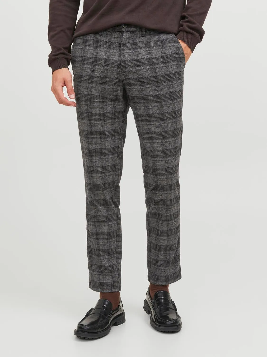 Pantalones chinos Corte regular | Gris intermedio | Jack & Jones®