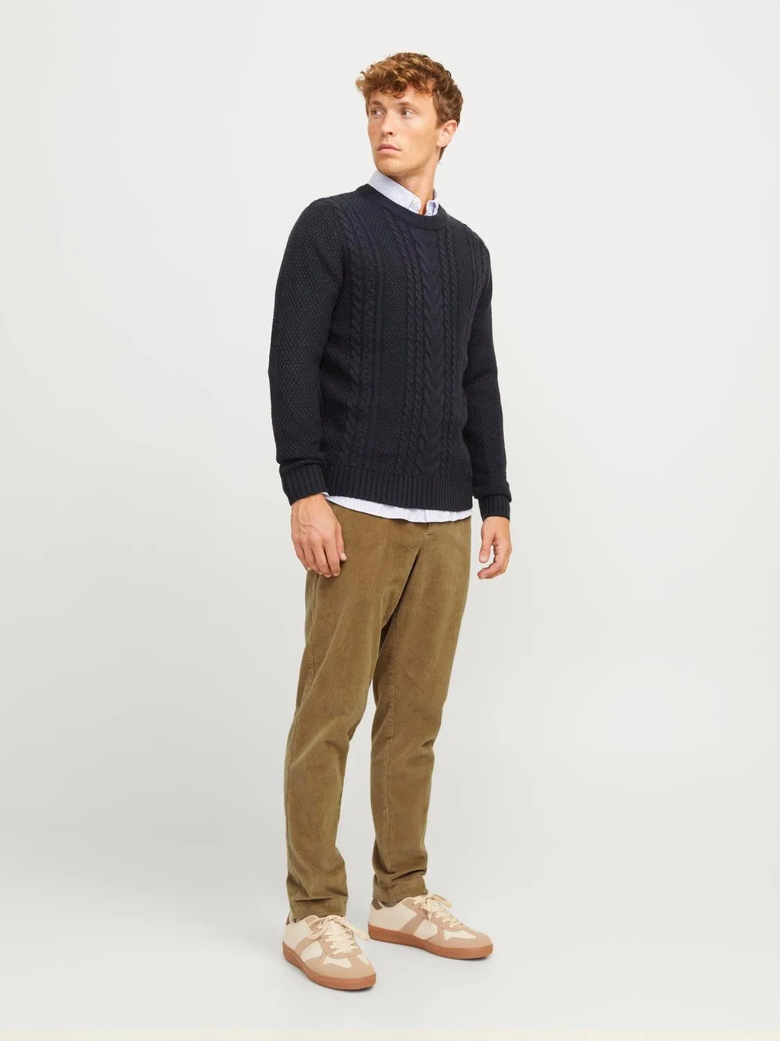 Pantalones chinos Corte tapered | Marrón claro | Jack & Jones®