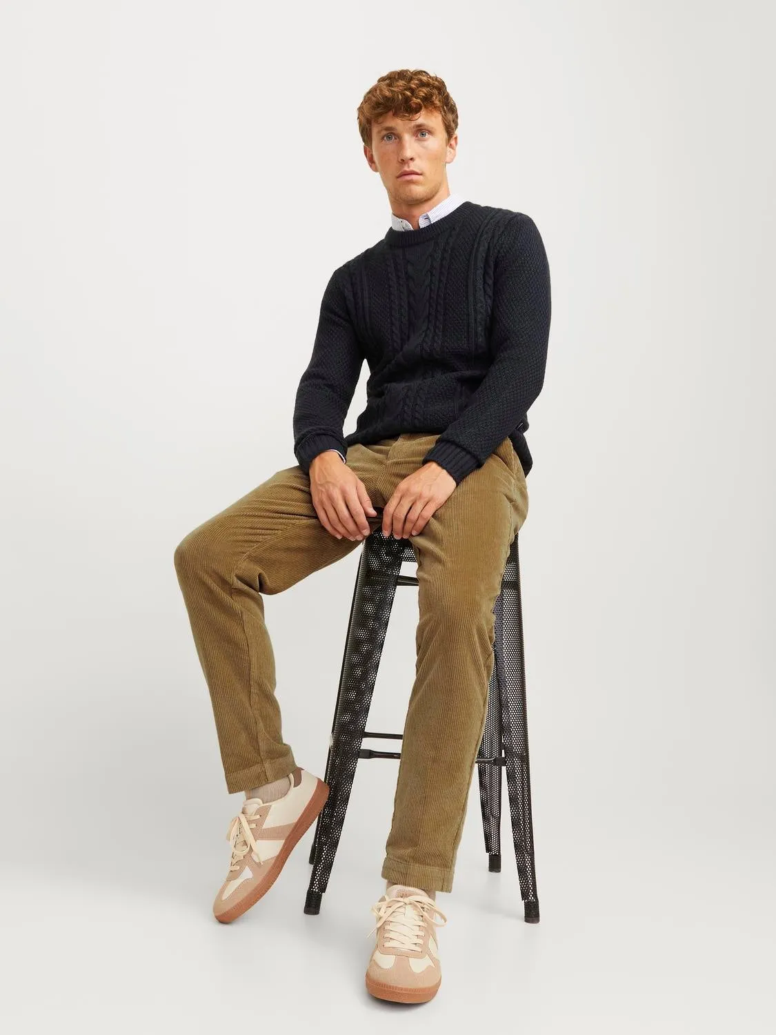 Pantalones chinos Corte tapered | Marrón claro | Jack & Jones®