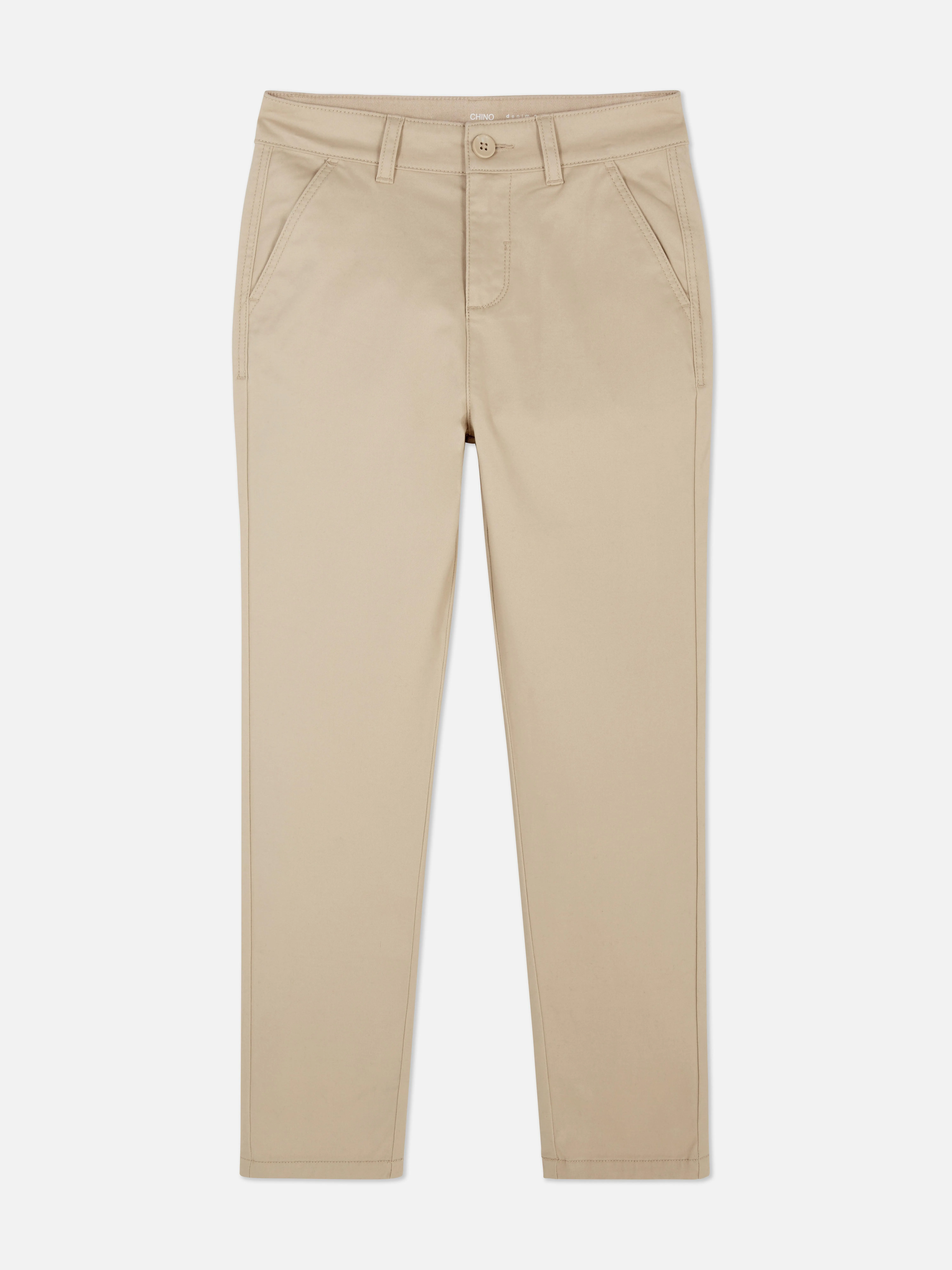 Pantalones chinos de corte recto