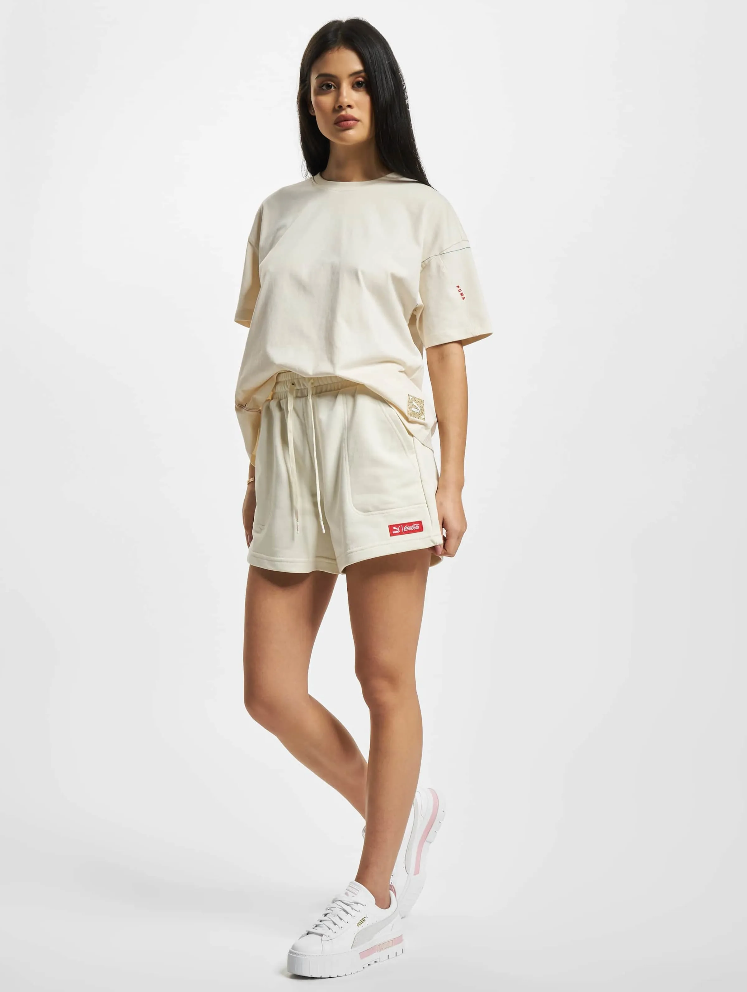 Pantalones cortos de cintura alta Puma X Coca Cola