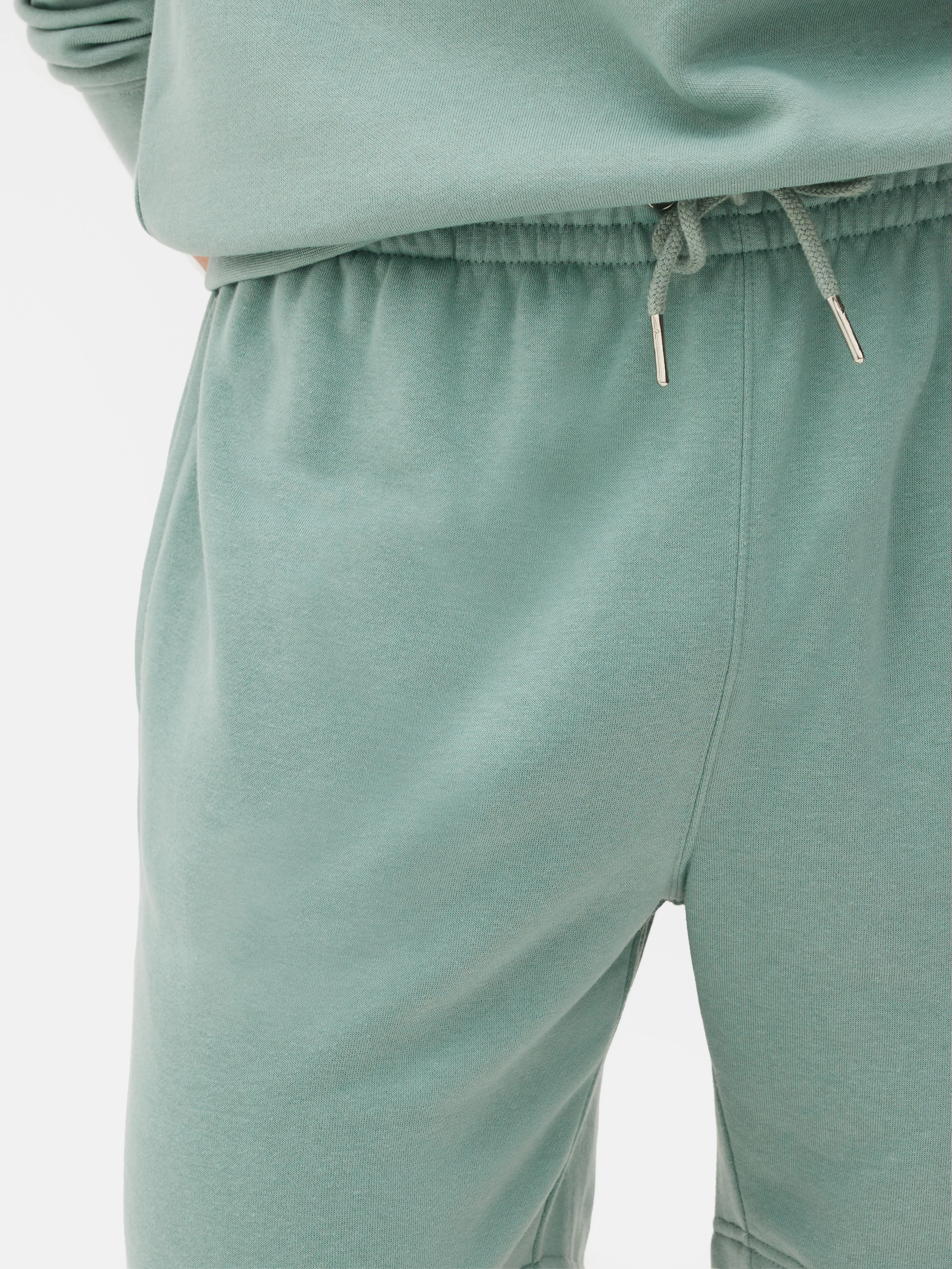 Pantalones cortos de punto con cordón de ajuste