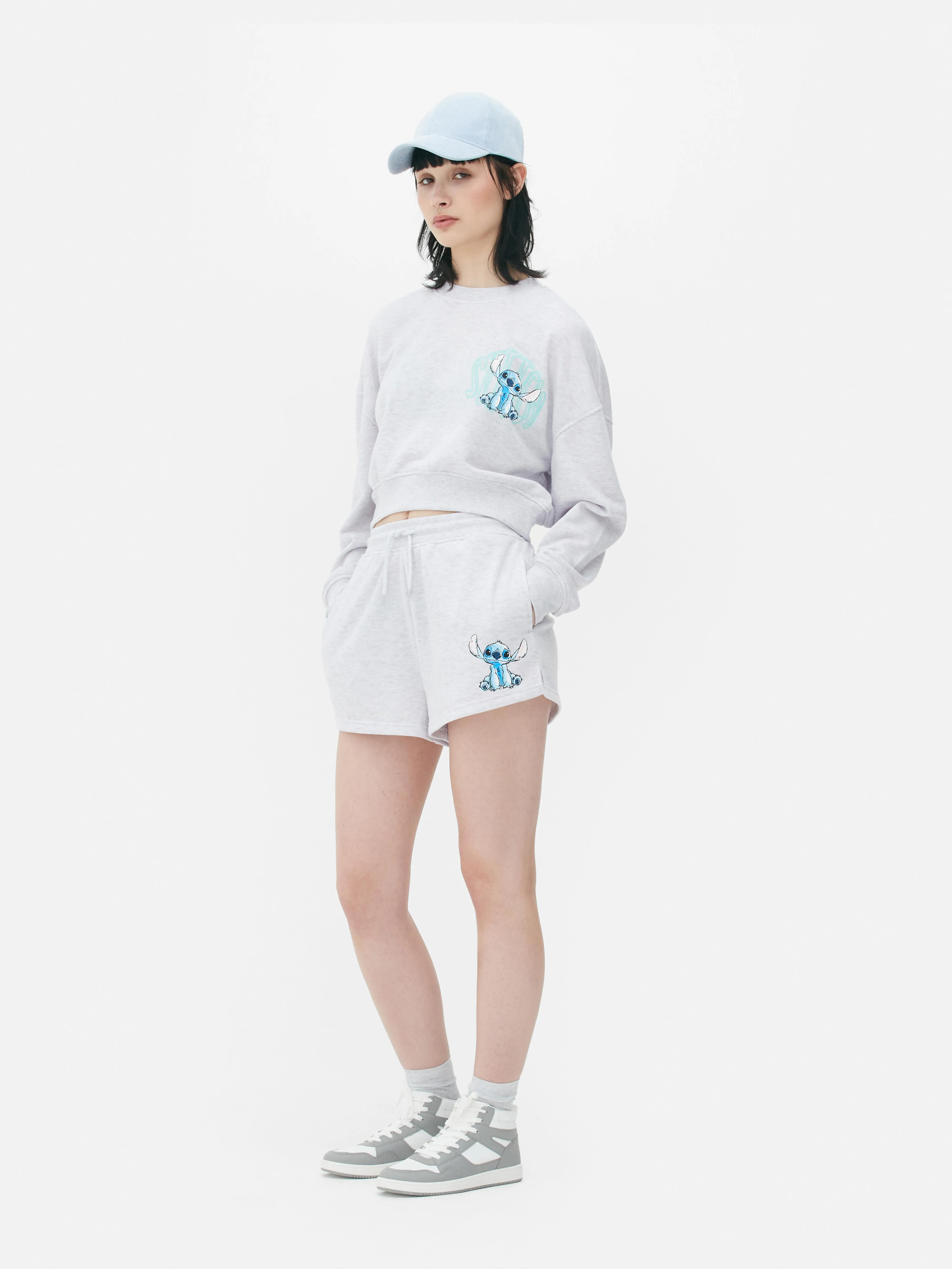 Pantalones cortos de punto de Stitch de Disney