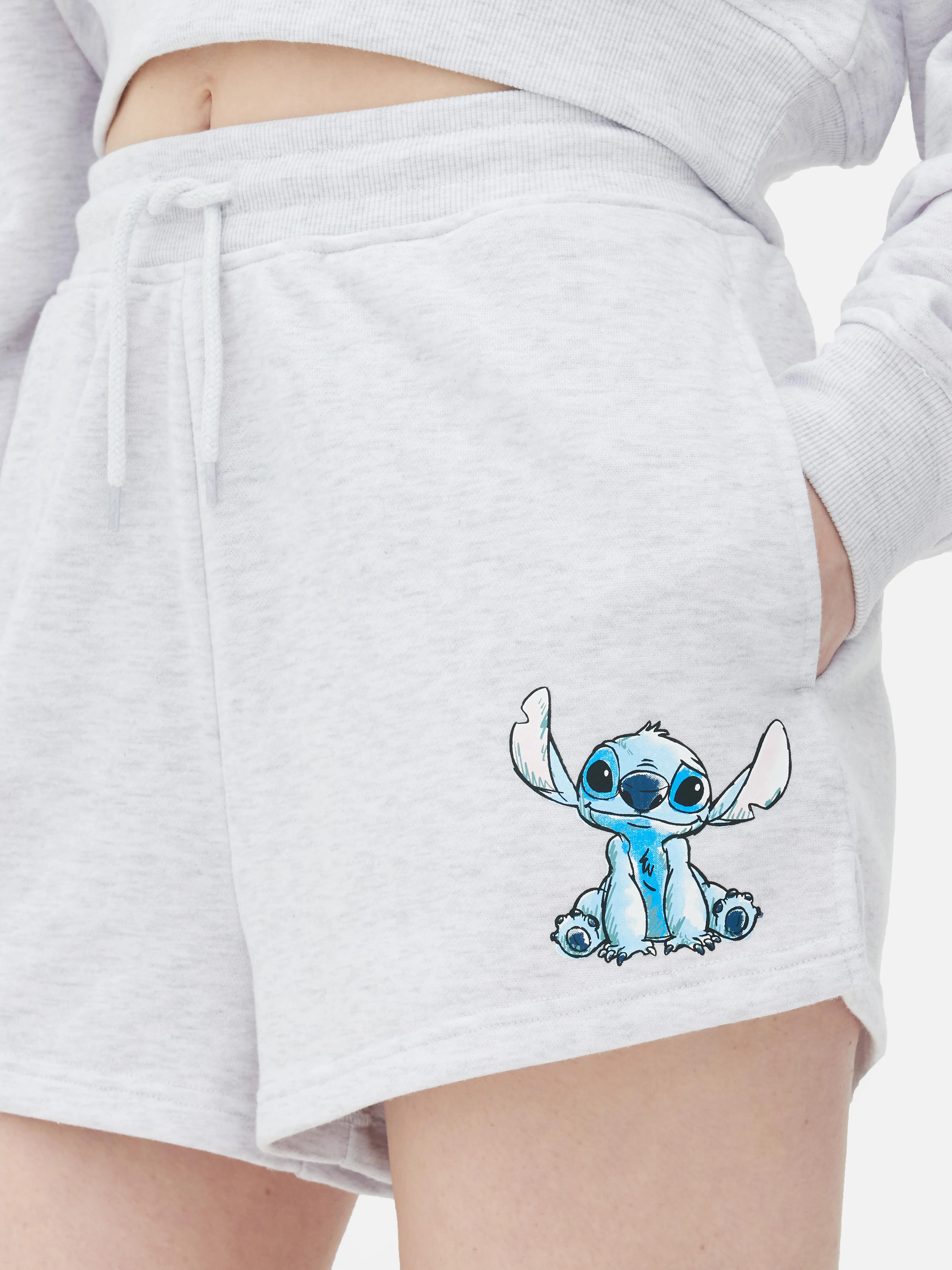 Pantalones cortos de punto de Stitch de Disney