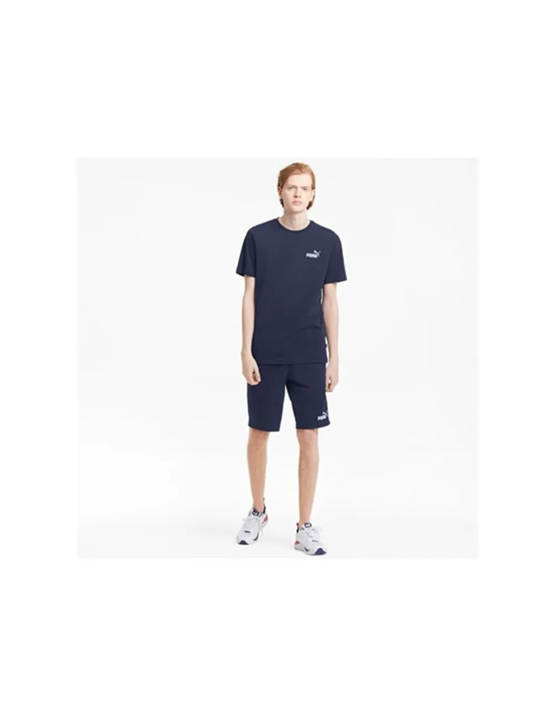 Pantalones cortos Puma Essentials Jersey Hombre Blue