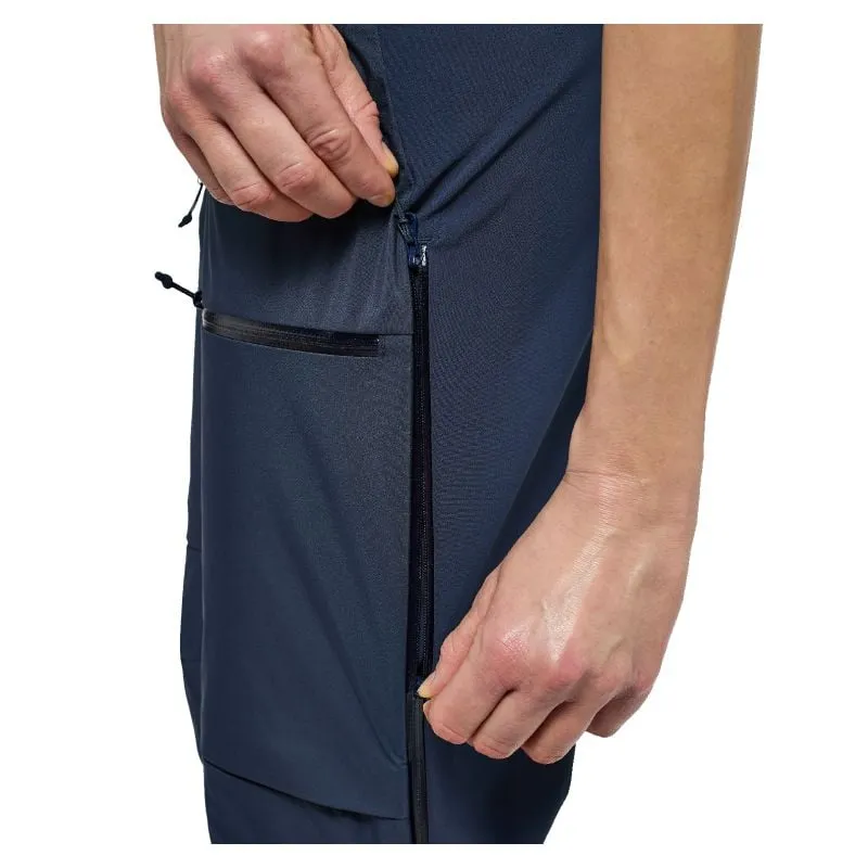Pantalones de esquí de travesía para mujer Haglöfs L.I.M Hybrid Touring (tarn Blue)