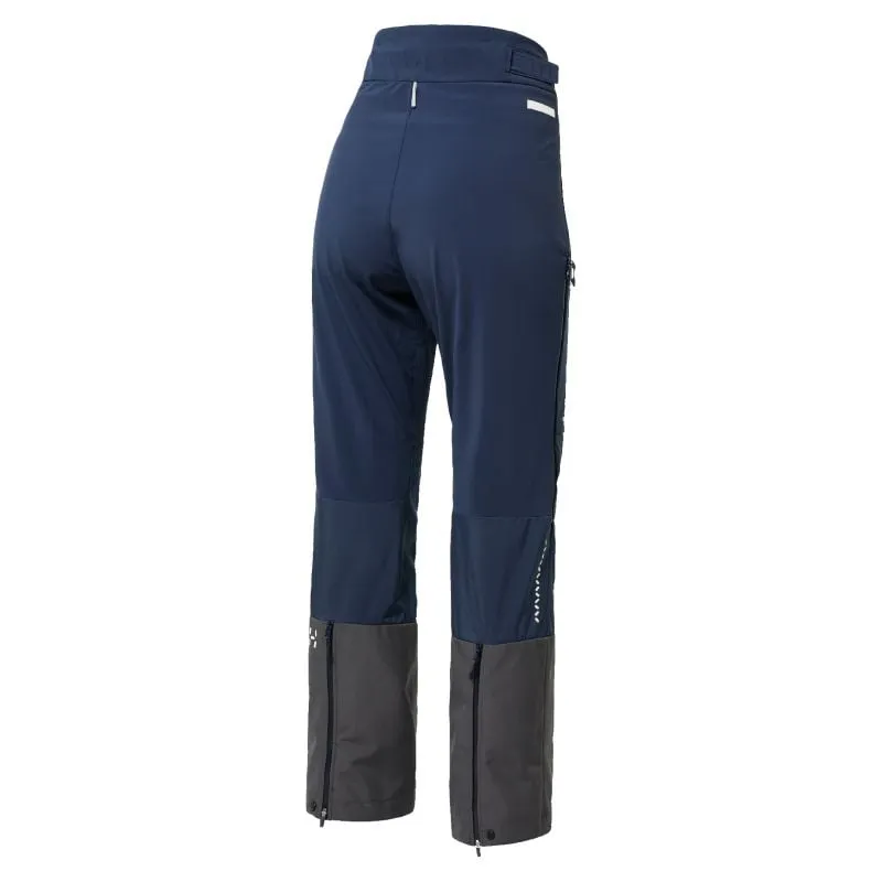 Pantalones de esquí de travesía para mujer Haglöfs L.I.M Hybrid Touring (tarn Blue)