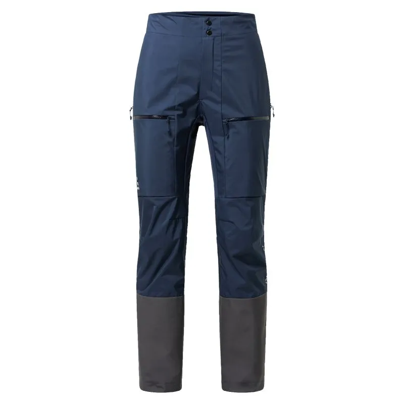 Pantalones de esquí de travesía para mujer Haglöfs L.I.M Hybrid Touring (tarn Blue)