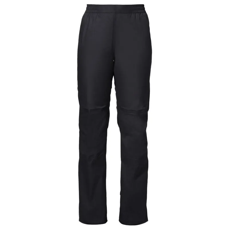 Pantalones de lluvia Vaude Drop Pants II (negro) mujer