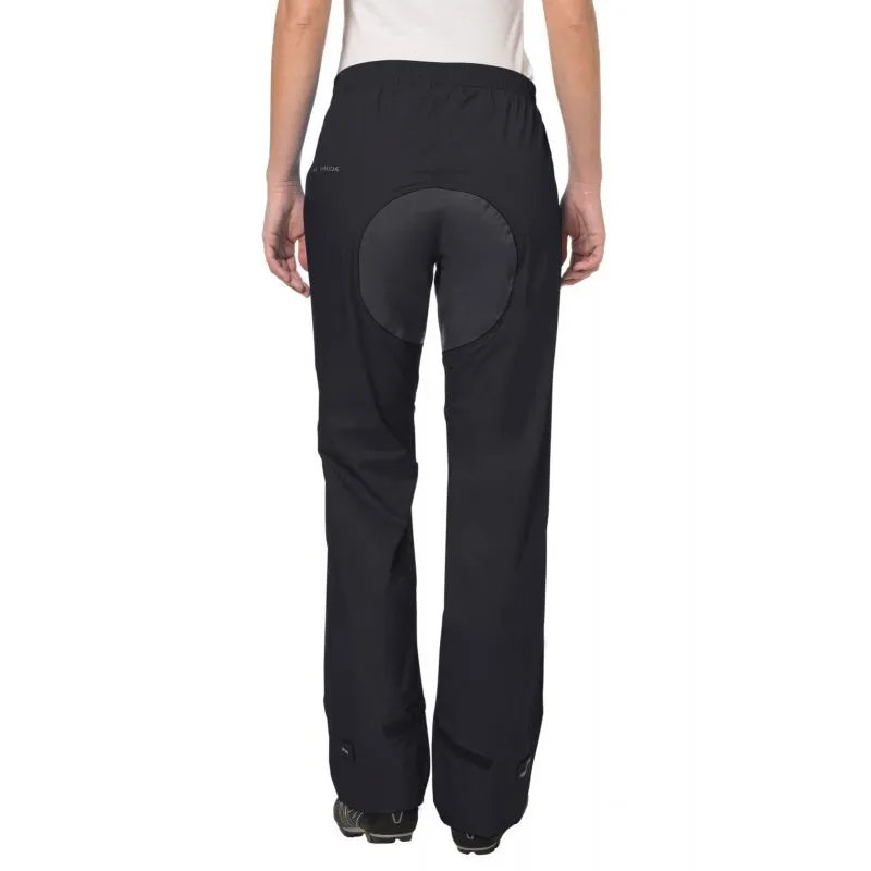 Pantalones de lluvia Vaude Drop Pants II (negro) mujer