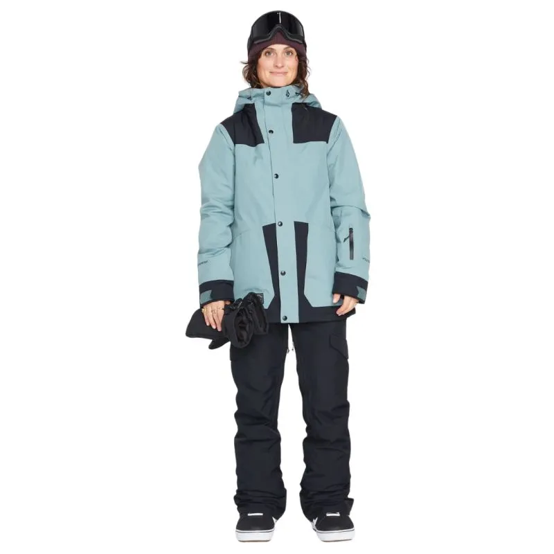 PANTALONES DE NIEVE VOLCOM ASTON GORETEX (NEGRO) MUJER
