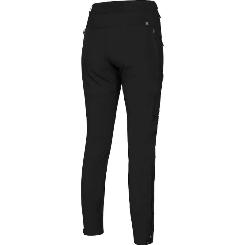Pantalones de senderismo HAGLÖFS Rugged Slim (True Black) Mujer