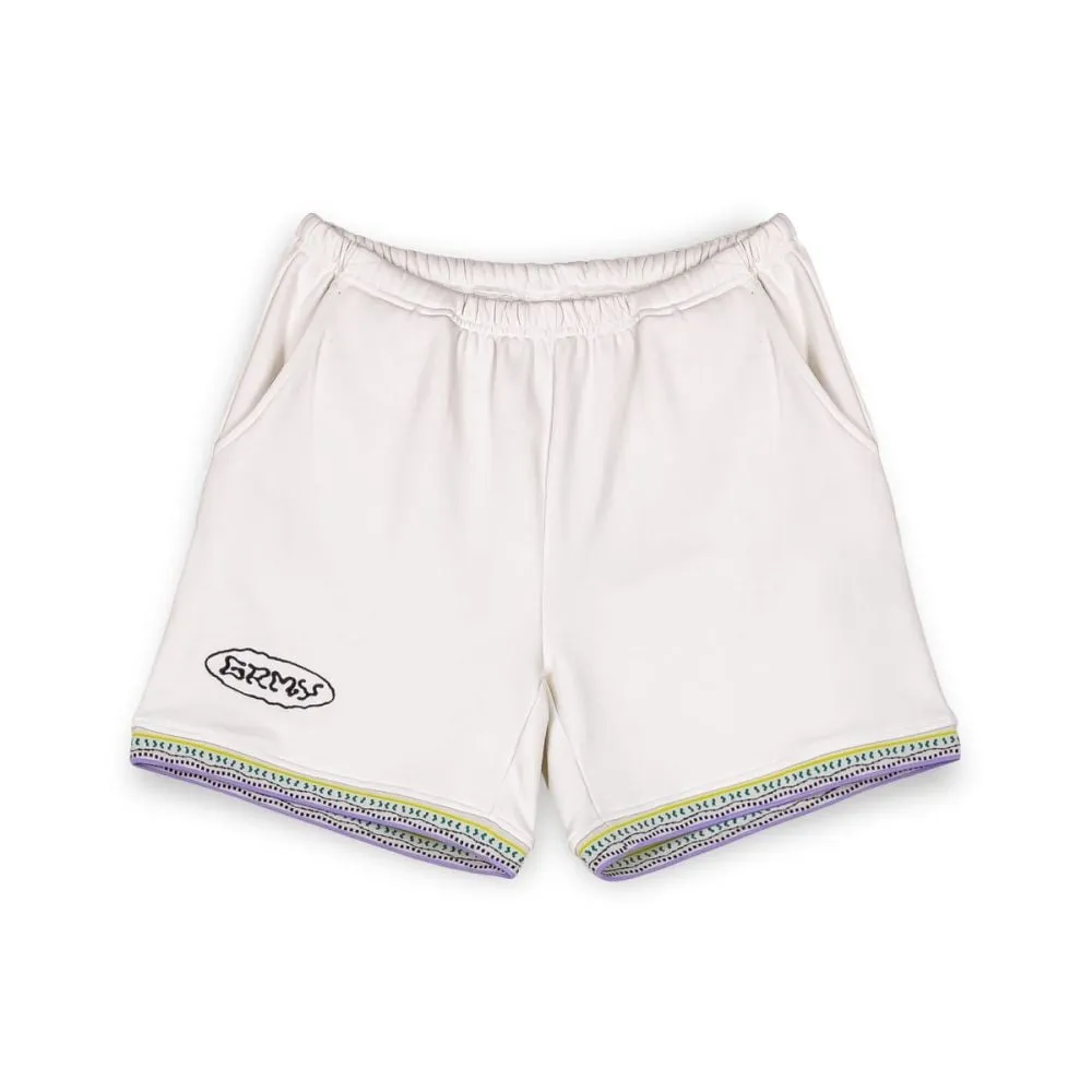 PANTALÓN CORTO GRIMEY UFOLLOW GRMY  WHITE | SPRING 23